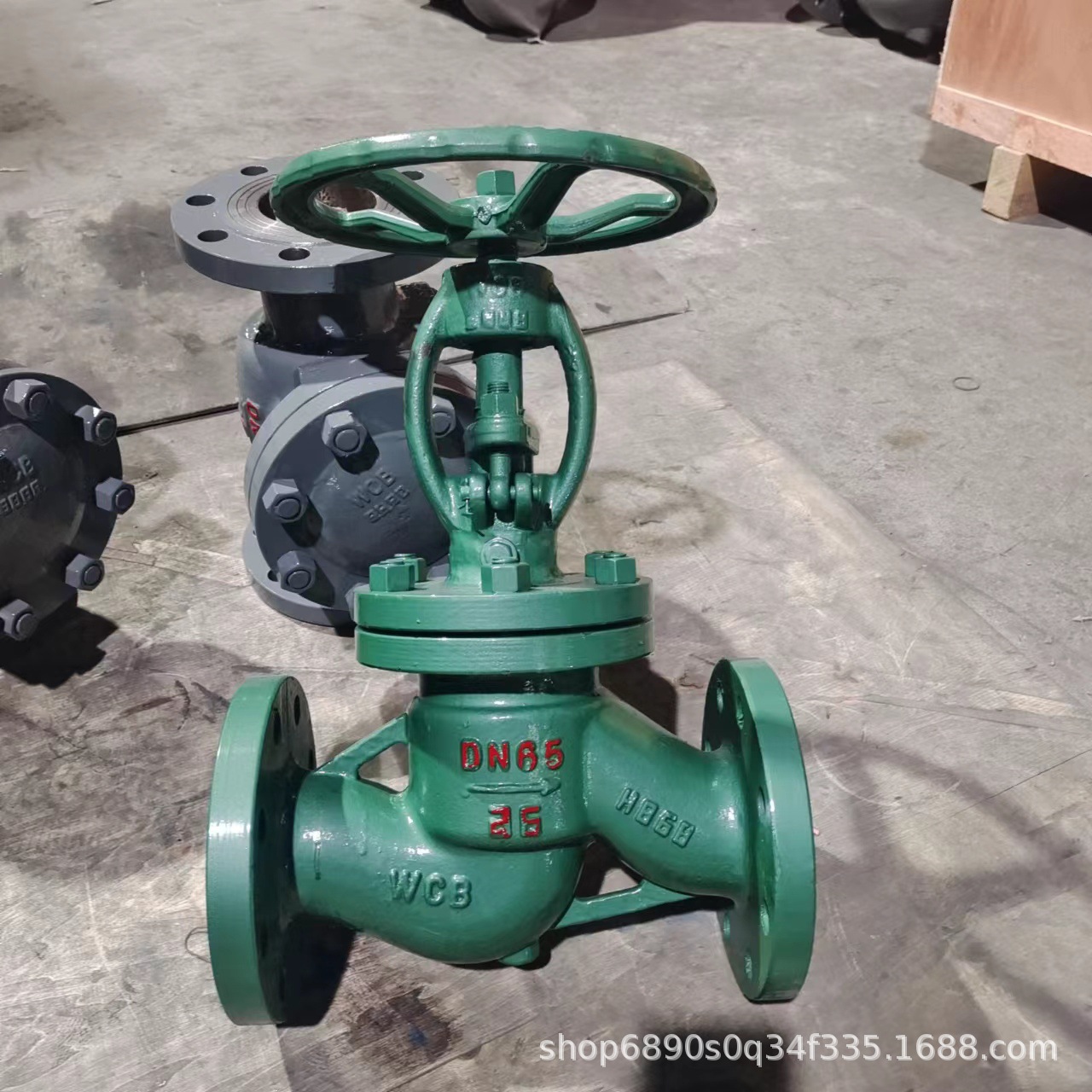 真空截止阀 NKJ41H-16C-DN100 隔离 国标 法兰 铸钢WCB 水封