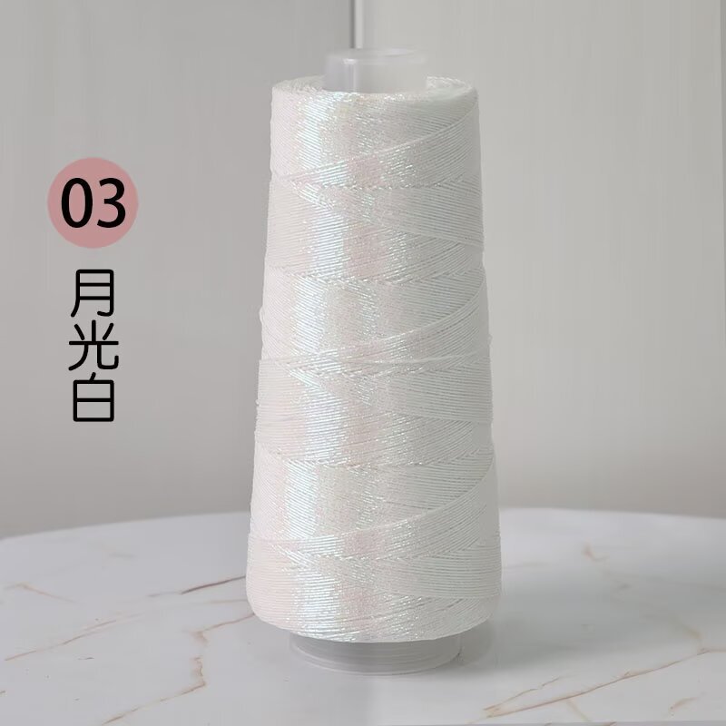 金银包芯线网红银色包芯纱Feve同款闪银特色编织丝diy手工钩织包|undefined