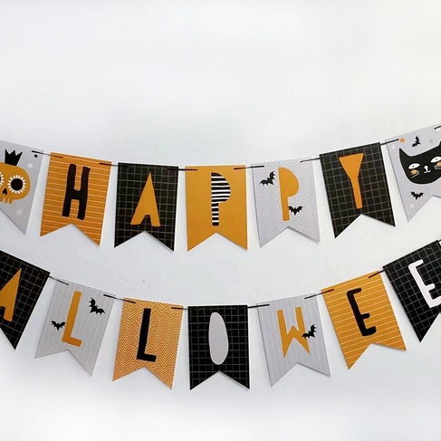 PJ-WL03 (gran cola de pez HALLOWEEN FELIZ HALLOWEEN)