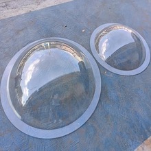 儿童户外小滑梯配件淘气堡透明镜幼儿园游乐场玻璃圆形罩