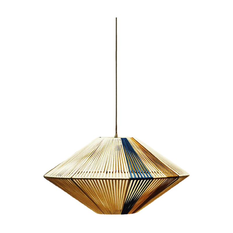 Transfronterizo nórdico creativo lámpara de casa restaurante bar de alojamiento de la personalidad lámpara trenzada retro sala de té lámparas decorativas