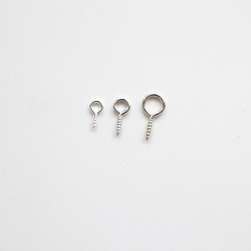 diy resin drilled sheep eye ring jewelry accessories screw round head ring hook self-tapping horn nail