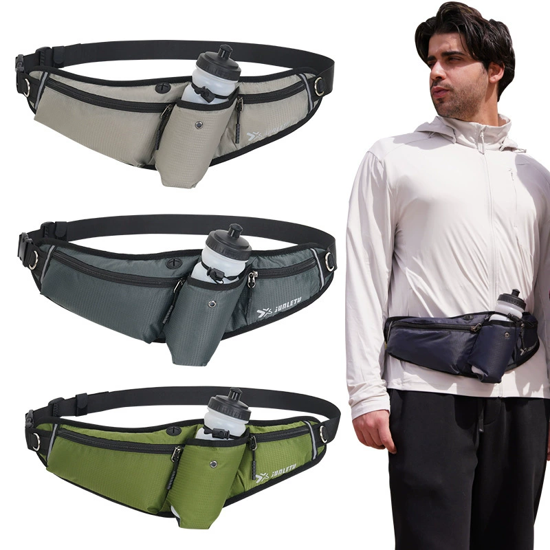 Трансграничная большая емкость водонепроницаемый бег фитнес-сумка для мобильного телефона грудная клетка многофункциональный нейлоновый чайник талия на открытом воздухе спортивная поясная сумка