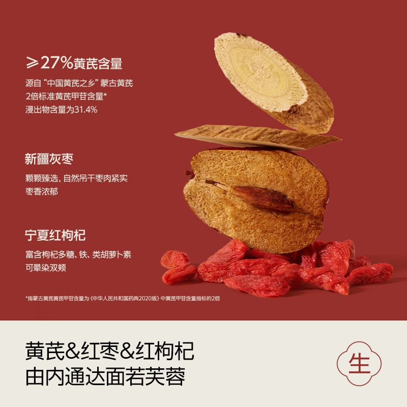 膳方谷本日记桃红四物饮黄芪当归双补桂圆红枣枸杞气血养生汤非膏|undefined