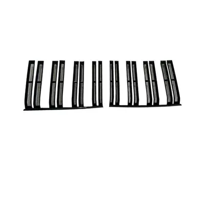 2526 Geely Boyue L front grille insect-proof net, non-removable clip-on radiator grille, dustproof and lint-proof exterior modification (Automobile anti-insect net) - high-gloss-black-snap-on-insect-proof-net-for-internet-access-card-25-26-models
