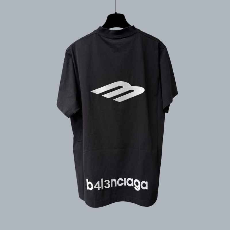 [Ready Stock and Shipped in Seconds] Correct Version of High-Quality Paris B 25Ss New Loose Large Version Men's and Women's T-Shirts
