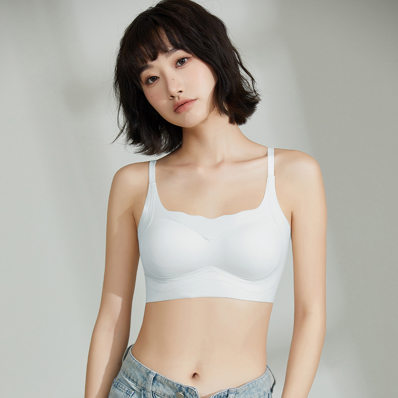 Nueva ropa interior deportiva femenina antichoque soporte suave correr belleza de espalda fitness yoga integral copa fija chaleco de sostén