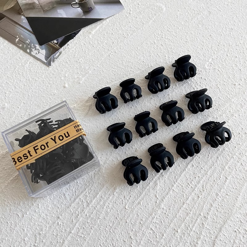 Mini pinza de cabello de tamaño pequeño, pinza de cabello de princesa, pinza de cabello de frente, pinza de cabello lateral, pinza de cabello