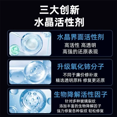 Auto glass repair liquid | traceless glue for home