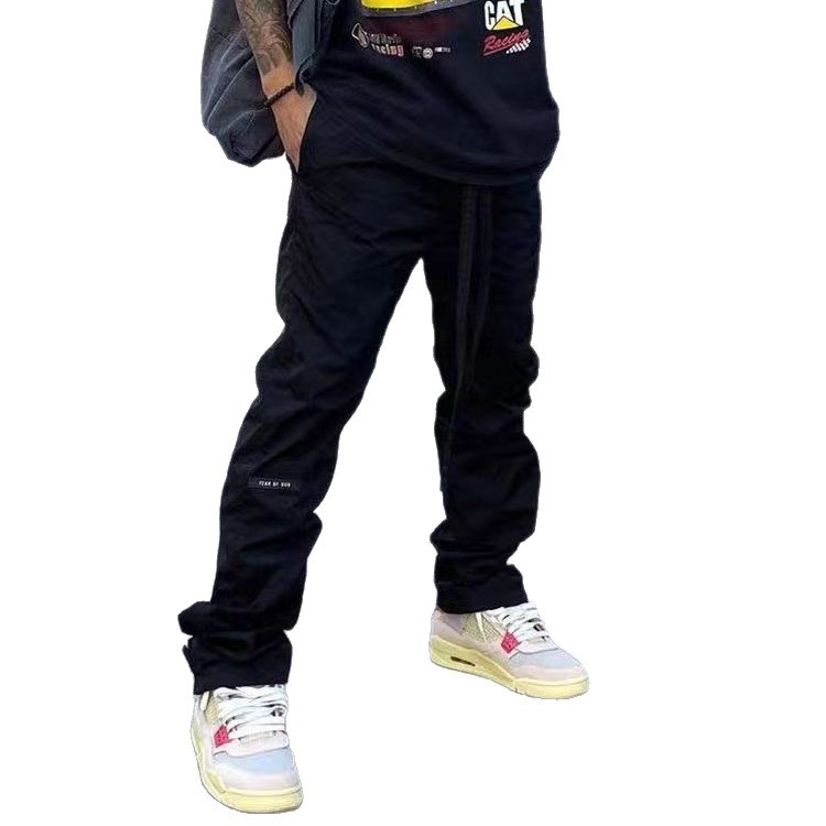 Marca de moda al por mayor transfronteriza temporada FOG sexta línea principal cinta cordón Velcro marca de moda de la calle recta casual