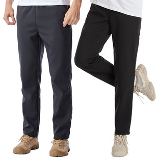 Softshell Pants for Men and Women, Outdoor Fleece-Lined, Thickened, Windproof, Waterproof, Thermal, Hiking, Mountaineering, Autumn and Winter