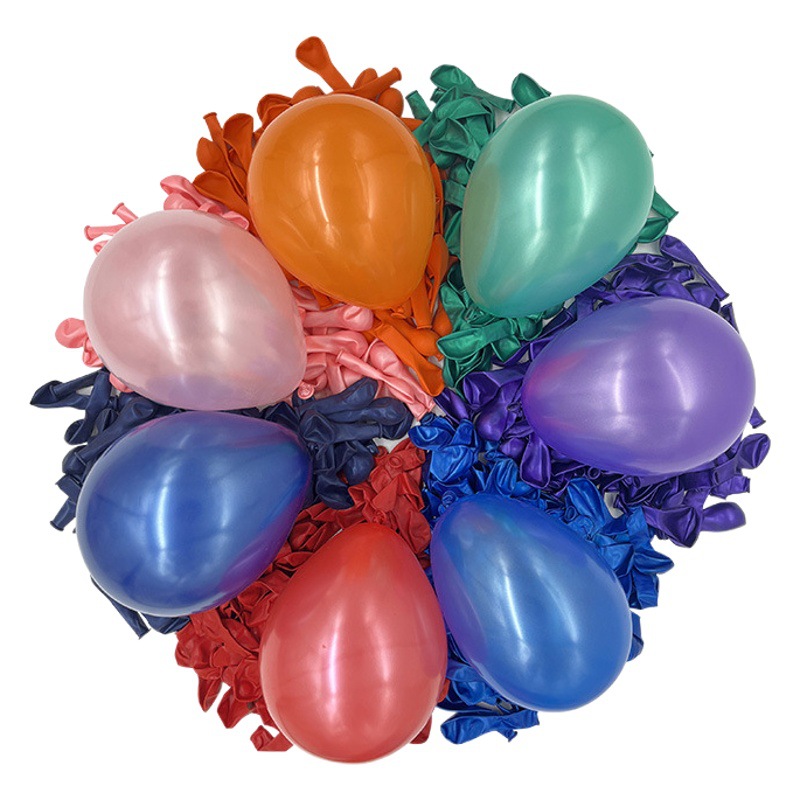 El mar de la belleza empuja el globo nacarado grueso para la decoración de la fiesta de cumpleaños