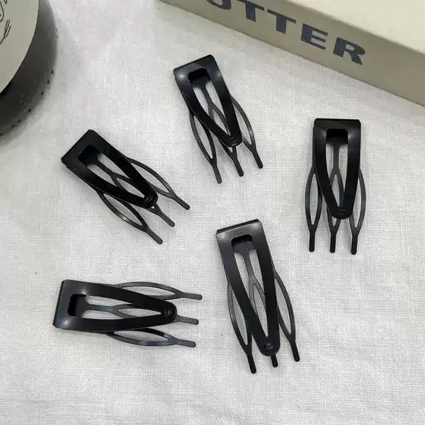 Cross-border metal snap hair clips, BB clips, hair accessories, hair styling tools, fringe clips, hair ornaments wholesale
