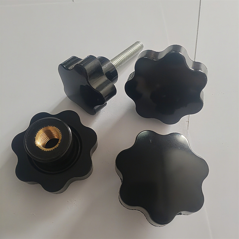 厂家 机床旋钮把手  七角五角七星十字星型把手 酚醛胶木电木把手