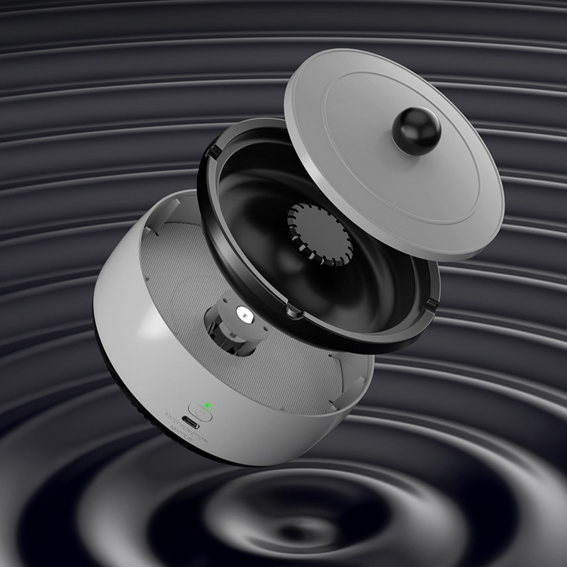 충전식 재떨이 스마트 오피스 자동차 안티 플라이 애쉬 연기 맛 가정용 공기 청정기 재떨이