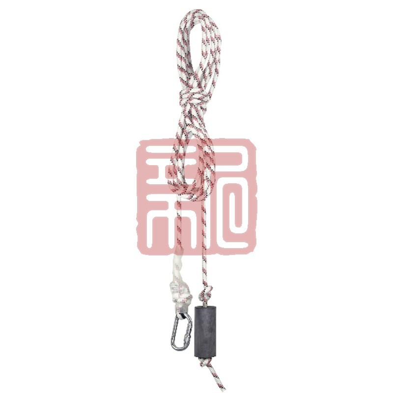 霍尼韦尔1007614低伸缩性安全绳20米直径10.5mm配有一个安全钩