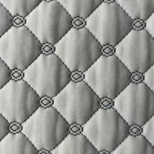 夹棉冰豆豆凉席空气层面料可加logo冰丝凉感提花科技布针织面料