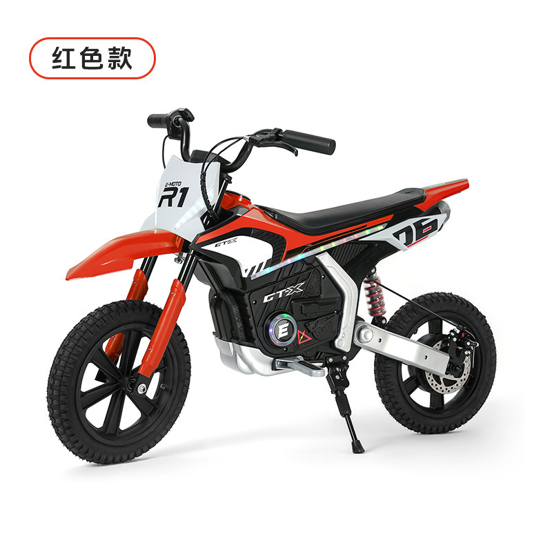 Electric Motorcycles for Teenagers and Children, Off-Road Vehicles, Large Two-Wheeled Motorcycles for Ages 3 to 12
