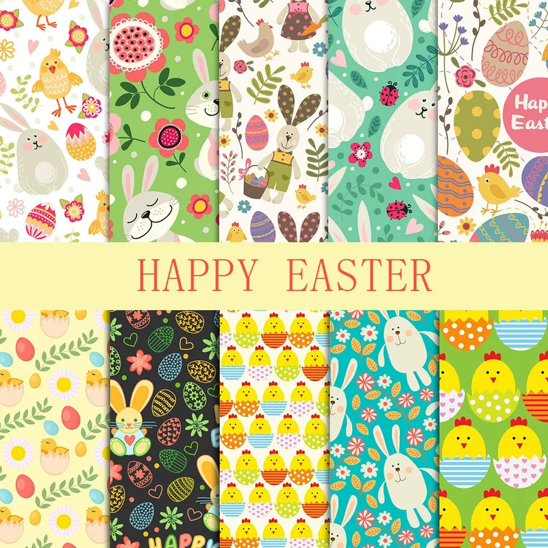 Rabbit, digital cotton cloth