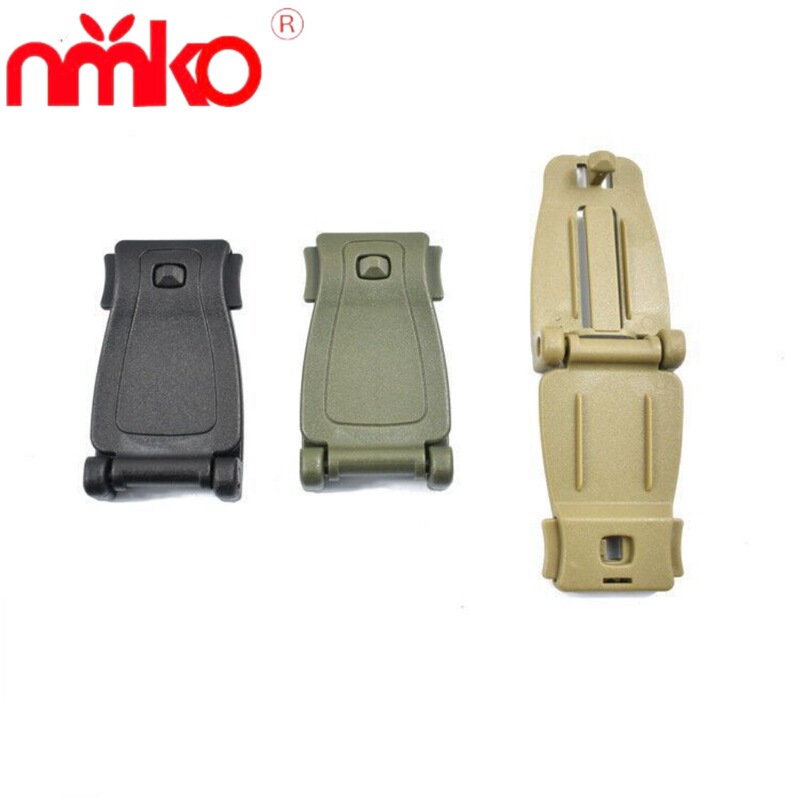 Outdoor Safety Buckle Edc Molle Buckle Military Fan Backpack Accessories Molle Webbing Connection Buckle Clip Buckle Backpack Hanging Buckle