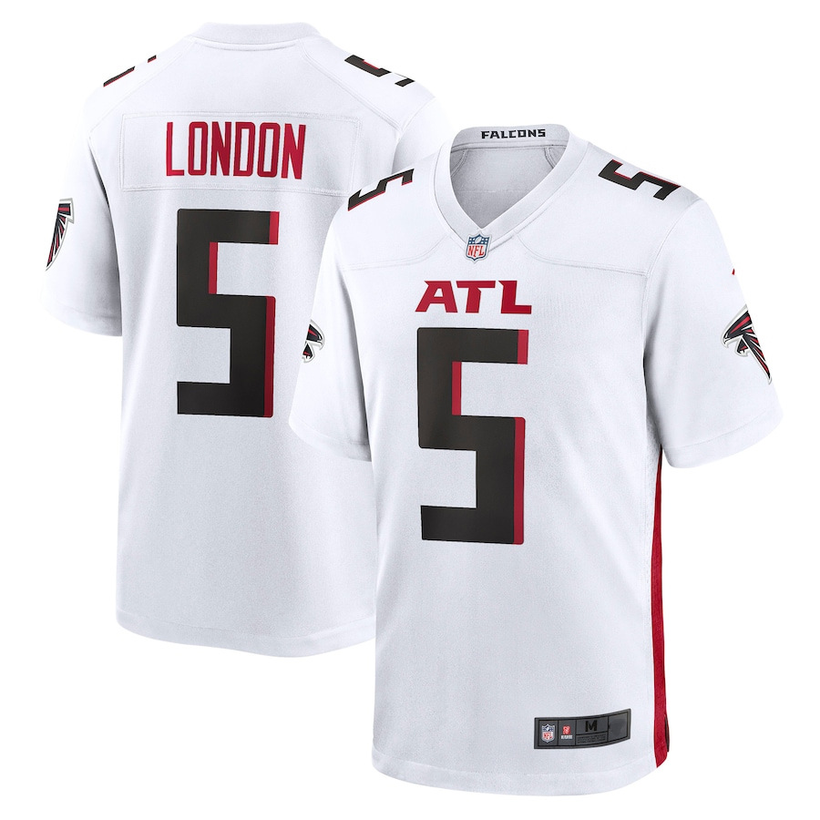 2026 NFL short-sleeved football jersey, Falcons 2nd generation embroidered, available for cross-border export.