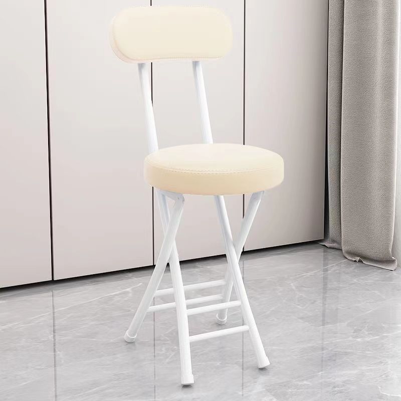 Silla plegable silla de comedor casera silla de descanso de ocio silla de respaldo de dormitorio taburete silla portátil para adultos