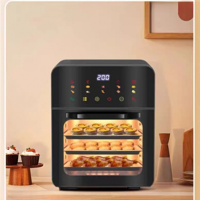 Household Air Fryer Visual Multi-Function Intelligent Baking All-In-One 2024 New Oven Electric Oven