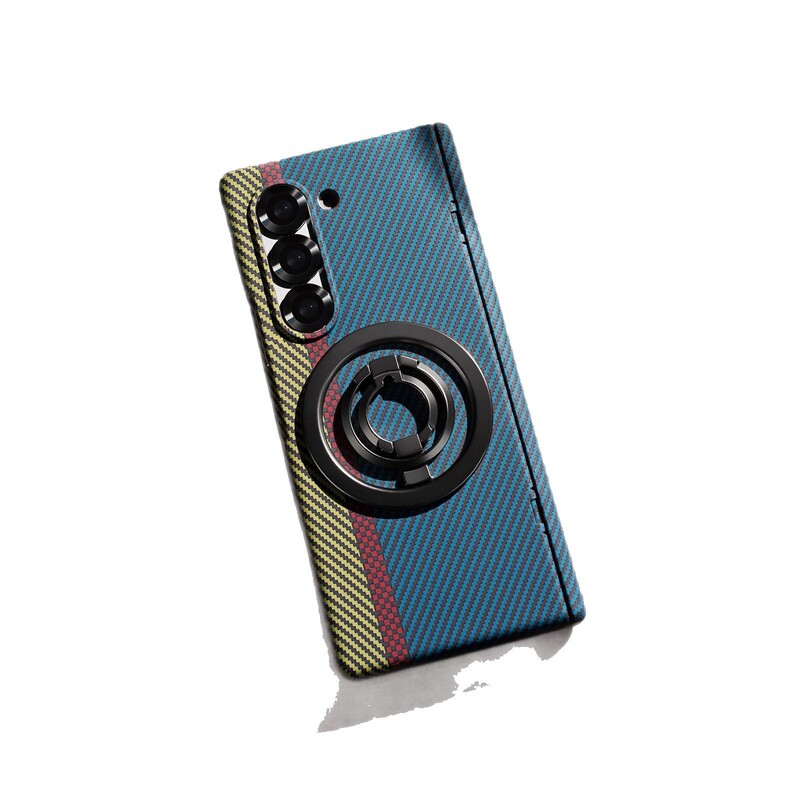 Samsung Z Fold7 携帯電話ケース、ケブラー磁気ホルダー、ワイヤレス充電ケースフィルム Fold6/5 保護カバーに適しています。|undefined