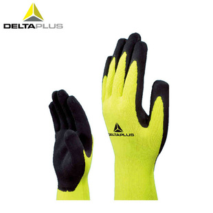 Delta 201733 dipping wear-resistant protective gloves high temperature resistant tear resistant latex foam knitted gloves