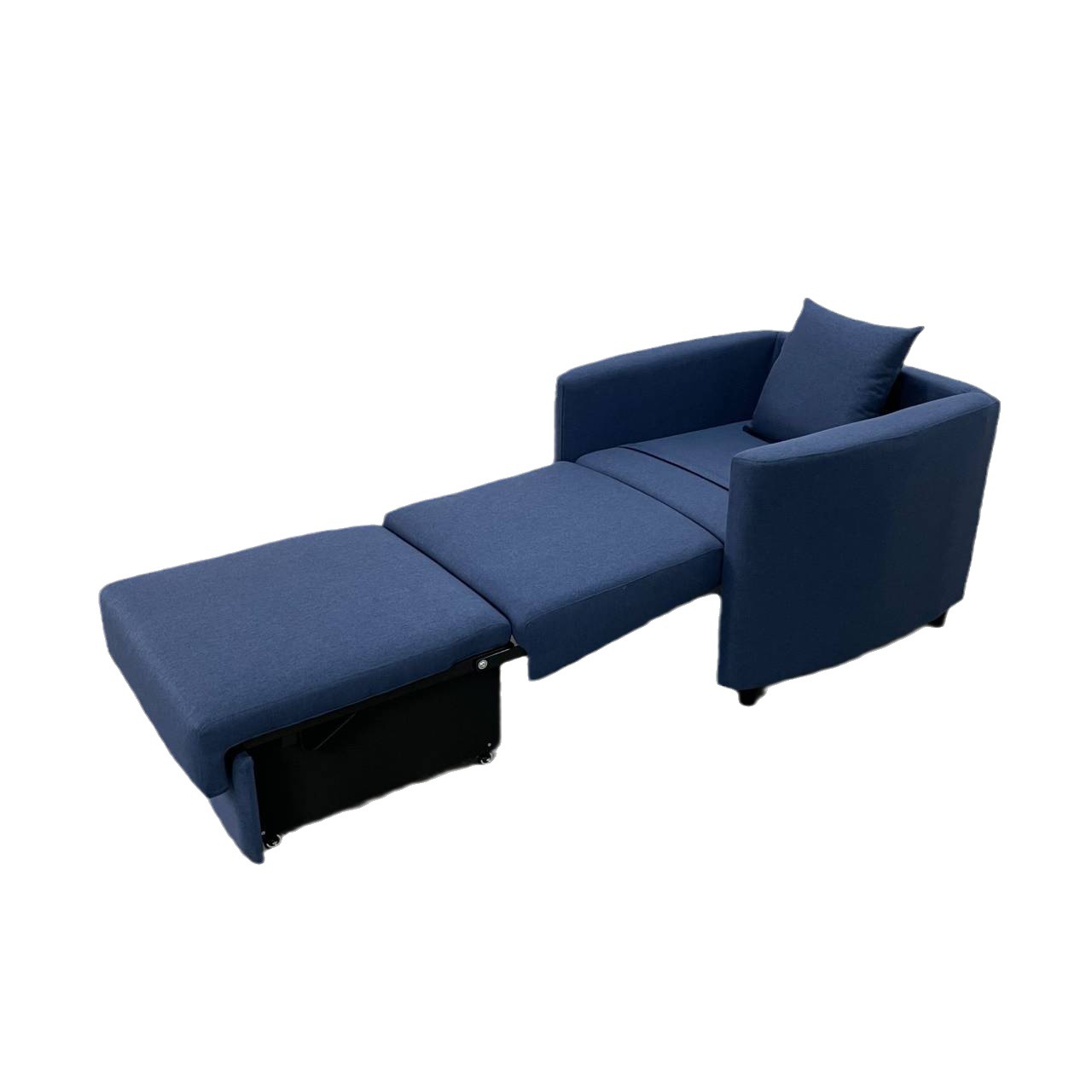 Almacenamiento plegable multifuncional de una sola persona balcón sofá cama de almuerzo tecnología tela de cuero silla de acompañamiento médico