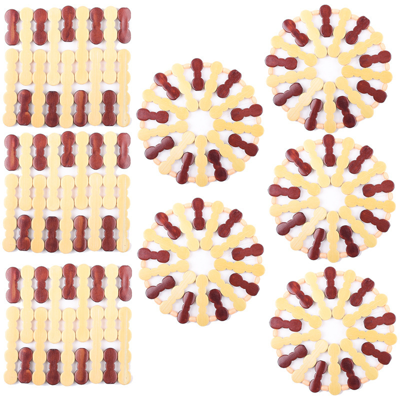 원형 5개 정사각형 3개