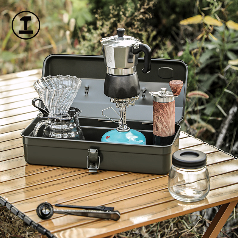 Naigong caja de hierro pequeña caja de herramientas fina japonesa caja de almacenamiento blanca ins caja de hierro doméstica portátil reparación de hardware de automóviles