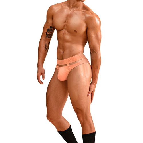 TEMU New Style G-Spot Half-Cover Cuff Pants Triangular Panties Sexy Low-Waist Breathable Push-Up Triangular Underwear AD792