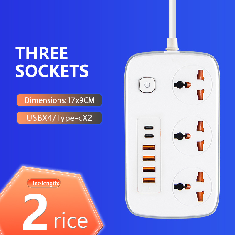 순수한 구리 영국 게이지/3 비트 4USB 2 유형 c2 m