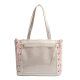 CDIWRI & KARI Official genuine goods Girl Hand Carrying Ribbon Pain Bag Casual Commuting Large Capacity Portable Tote Bag