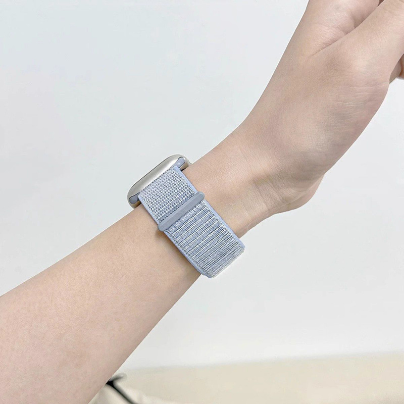iwatch ナイロンループマジックストラップ S10 Apple S9 ウォッチ SE スポーツ 8/7/6/5 リストバンド男性と女性に適しています。|undefined