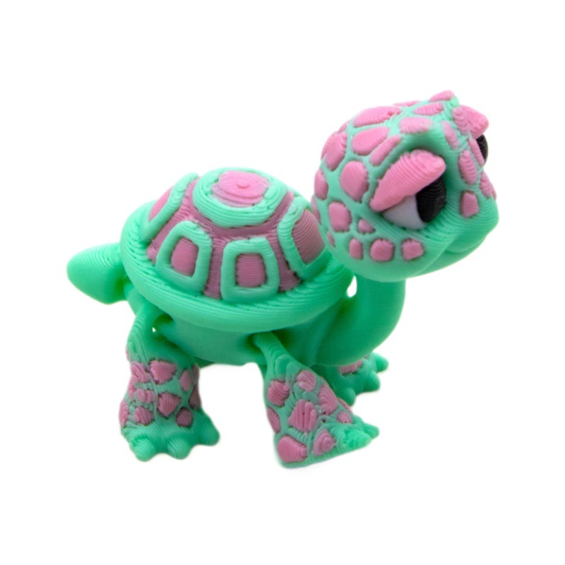 Multicoloured toy, handle, minifigure, 3D, (Cross-border trading)