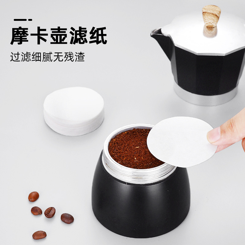 Disposable Hand Brewed Coffee Filter Paper Coffee Paper Japanese Coffee Pot Filter Paper Moka Pot Coffee Filter Paper