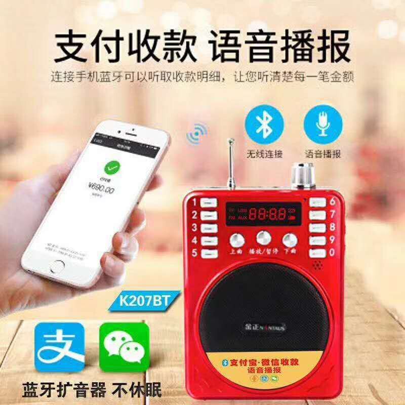Jinzheng K275B カードスピーカーアンプオーディオプレーヤーラジオプレーヤー高齢者向け|undefined