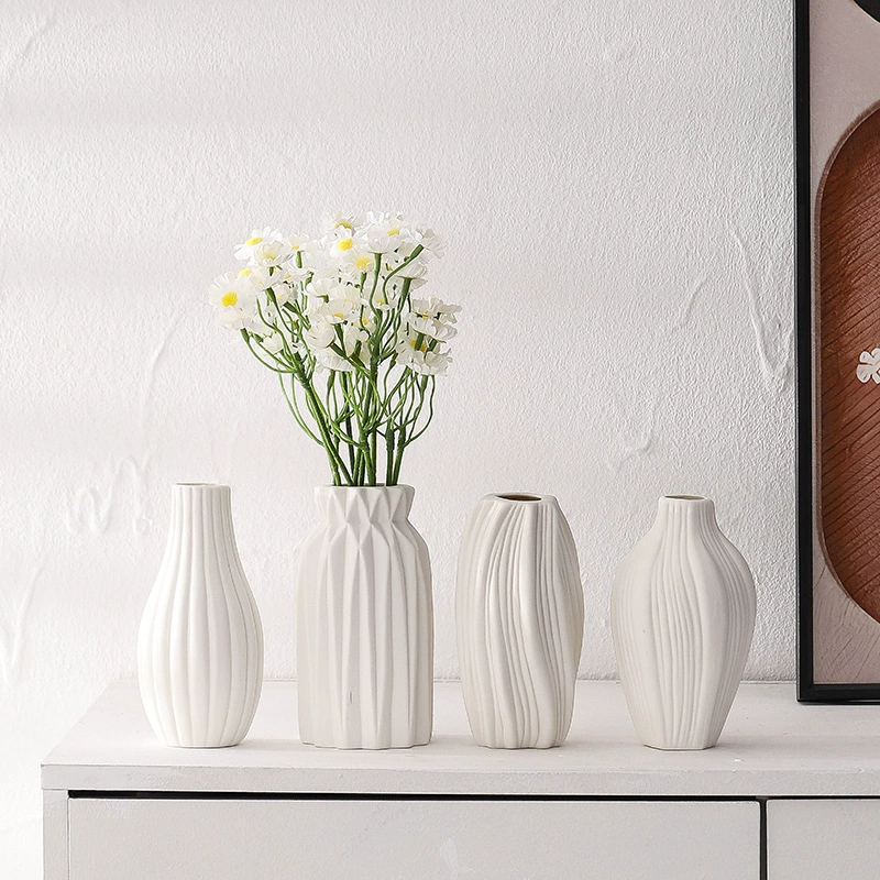 Керамическая маленькая ваза оптом для дома Отель Мягкие украшения для дома украшения мебель минималистская мебель может быть от имени волос