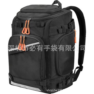 Factory wholesale outdoor sports Ski Boots bag multi-functional 1680D wet and dry isolation ice and snow sports backpack