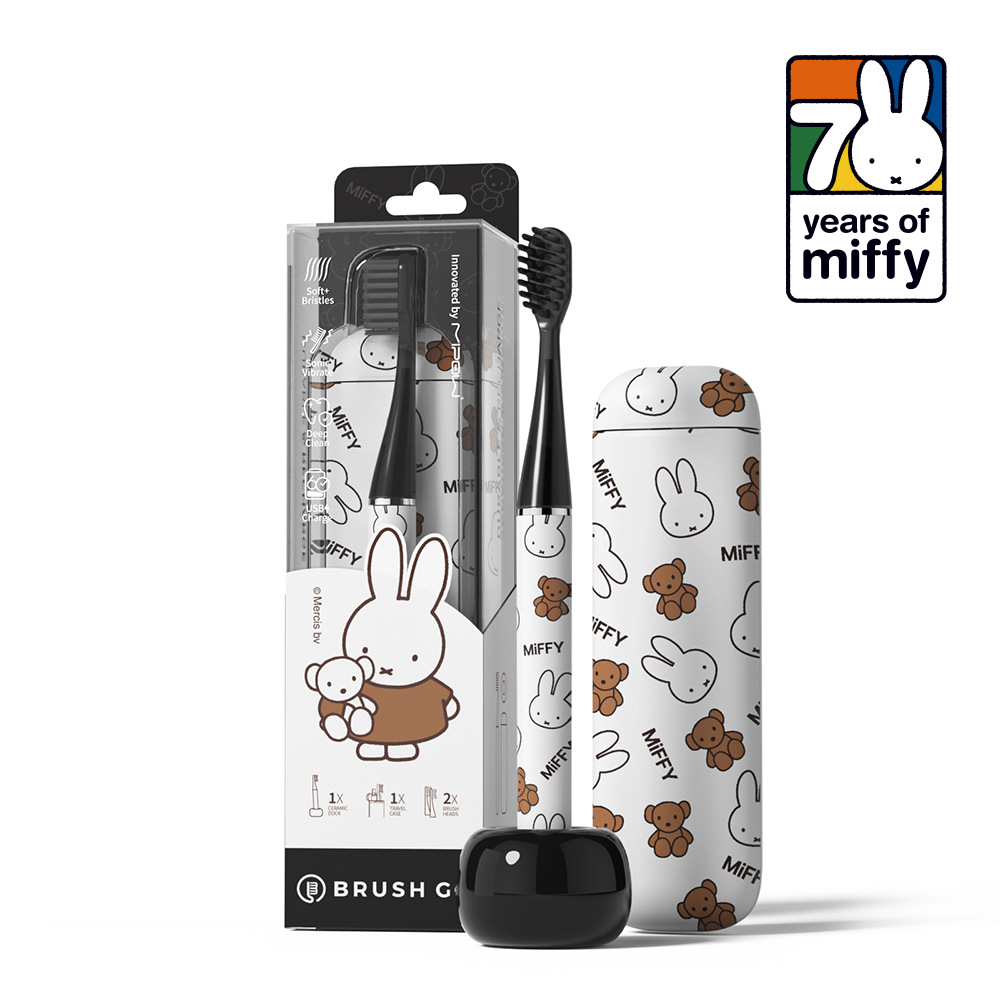 Miffy Electric Toothbrush Soft-Bristled Adult Female Sonic Automatic Long-Life Travel Portable Set