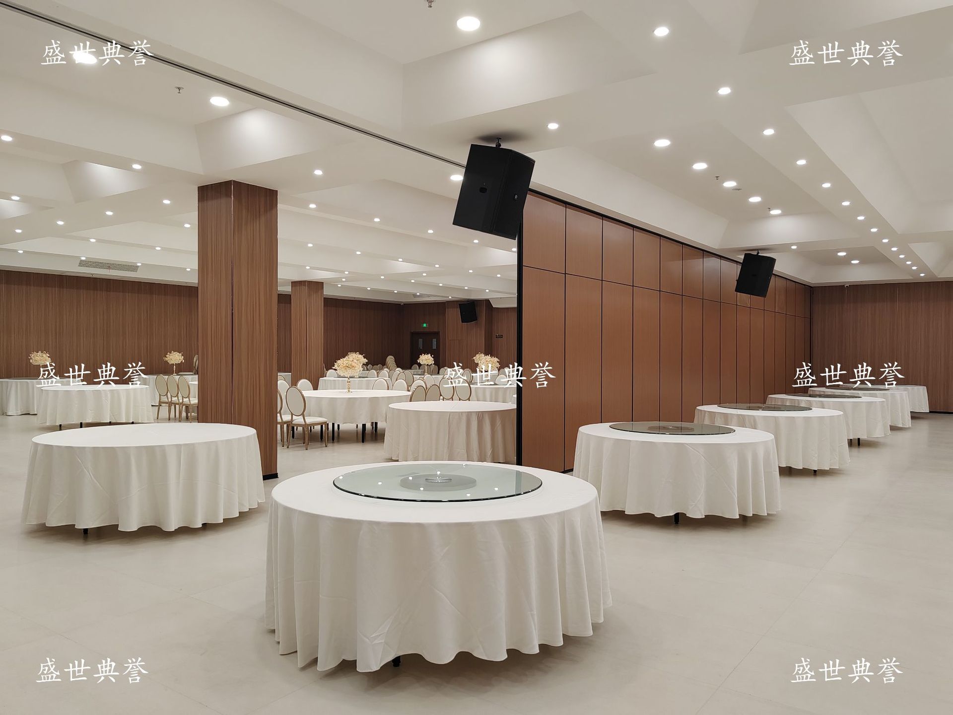 宁波厂家直销餐饮布草酒店宴会厅台布餐厅婚宴纯色桌布家宴圆桌布详情14