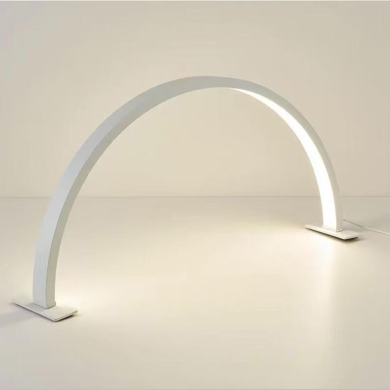 Creative Led Desk Lamp, Half-Moon Beauty Lamp, Beauty Salon Nail and Eyelash Fill Light, Desktop Study Lamp, Night Light, Cross-Border