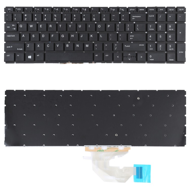 For HP Probook 450 G 6 455 G 6 450 G7 US English Keyboard