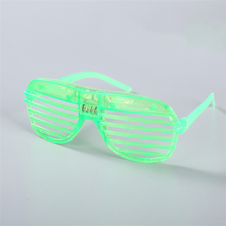 Obturas led gafas luminosas coloridas gafas flash para correr por la noche gafas fluorescentes gafas de luz fría