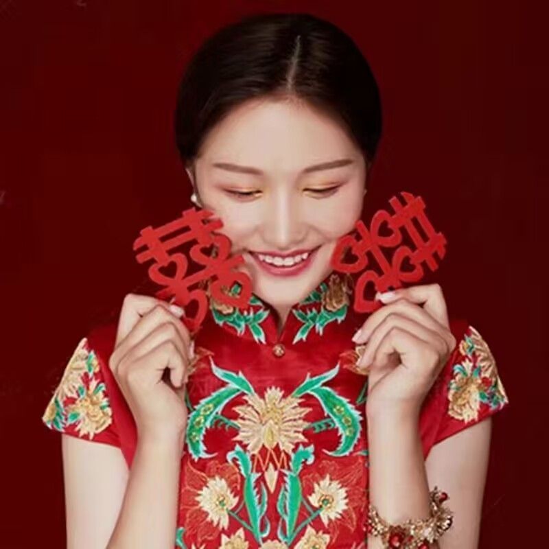 中式结婚誓言卡宣言宣誓卡承诺书中国风婚礼喜宴父母长辈致辞手卡|undefined