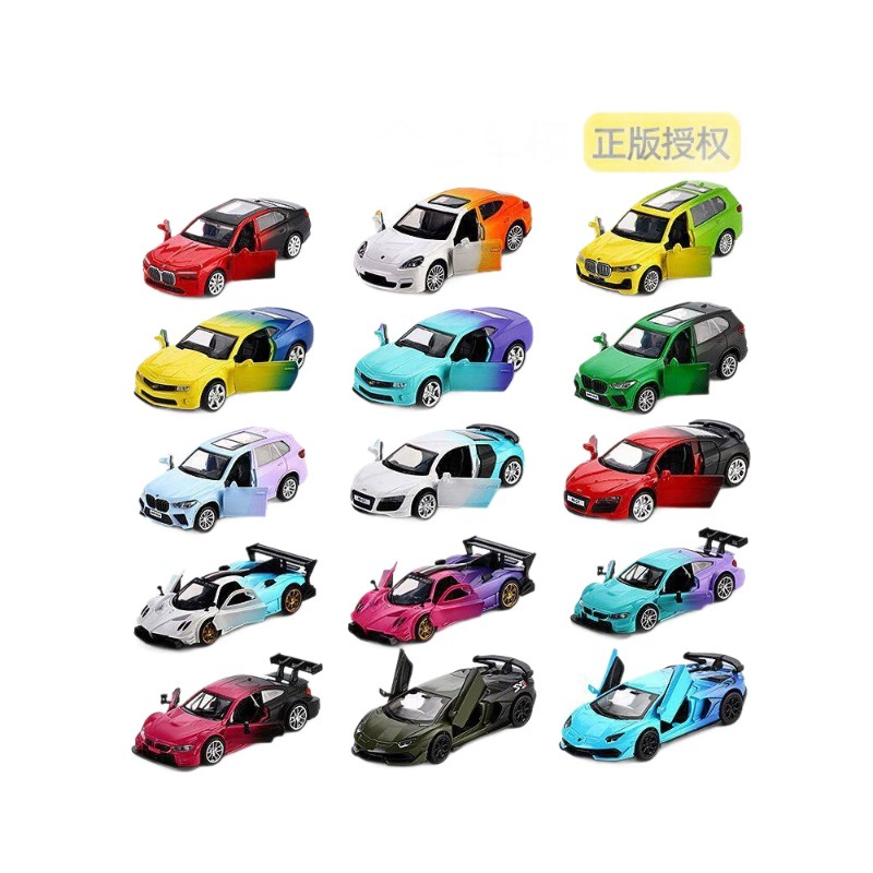Bmw, Audi, игрушка, модель автомобиля, гоночная машина, масштаб 1:36, Porsche
