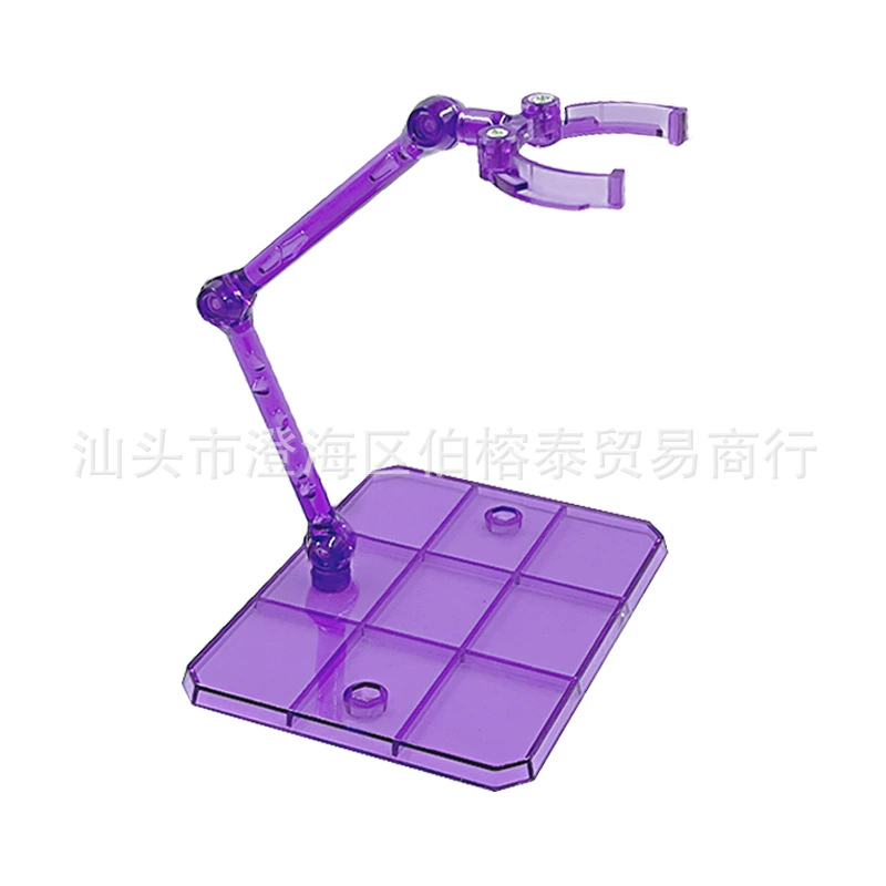 Figure Display Stand (Handlesoul) SHF-Compatible Adjustable Support, Clear Base, Holds ~320 g