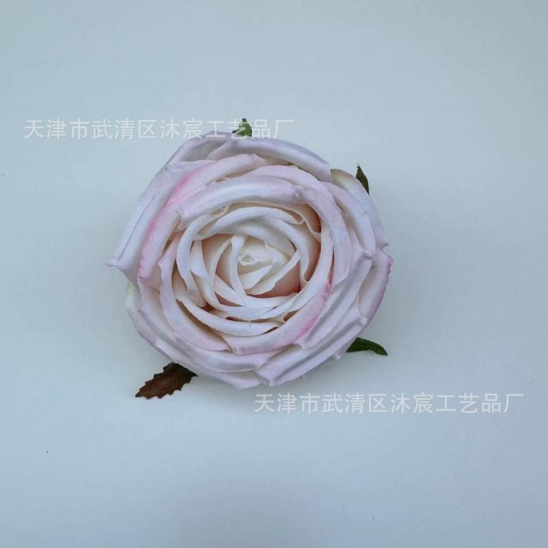 模造皇妃バラの花の頭は花の壁の偽の花のヘアピンのヘアピンの髪飾りdiyの髪飾りのアヒルの口のサイドクリップを模倣します。|undefined